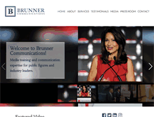 Tablet Screenshot of lizbrunner.com